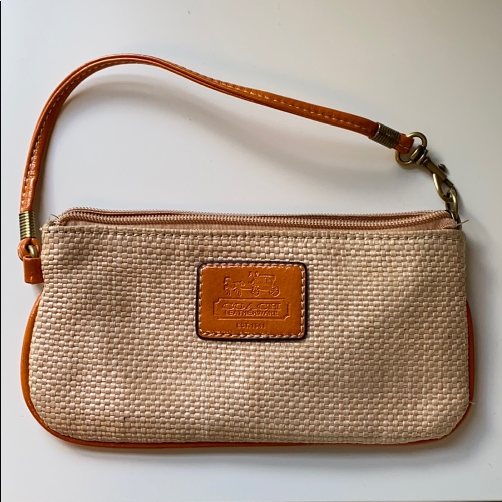 Coach Vacation Wristlet